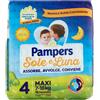 PAMPERS SOLE &LUNA 4 MAXI (7-18KG)