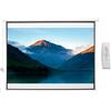 HOMCOM - Schermo Proiezione Motorizzato Home Cinema bianco
