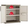 Keter ARMADIO BASSO 2 RIPIANI DIMENSIONE CM 89X54X93 SABBIA
