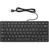 AYNEFY tastiera russa tastiera russa Tastiera Cablata per PC Universale Design Ergonomico Mini Tastiera Portatile Ultra Sottile Portatile Cablata 78 Tasti Meccanica Tastiera Russa Francese Tedesca per Laptop