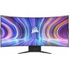 Corsair XENEON FLEX 45WQHD240 Monitor Gaming - 45 Pollici OLED WQHD (3440 x 1440) Monitor con Curvatura Regolabile, 240 Hz, NVIDIA® Compatibile con G-SYNC, AMD FreeSync™ Premium - Nero