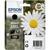 Epson Cartuccia originale Epson C13T18114020 18 XL Margherita NERO 470 pagine per Stampanti: Epson EXPRESSION HOME XP-102, Epson EXPRESSION HOME XP-202, Epson EXPRESSION HOME XP-205, Epson EXPRESSION HOME XP-212, Epson EXPRESSION HOME XP-215, Epson …