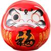 PRETYZOOM Bambola In Ceramica Giapponese Daruma Statua Della Fortuna Daruma In Ceramica Mini Statua Giapponese Daruma Figurine Daruma In Miniatura Di Porcellana Daruma