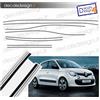 Adesivi replica fasce strisce 3 colori Renault twingo kit completo auto bianca