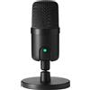 Mini Microfono a Condensatore USB per Streaming, Videogiochi, Podcasting Con Pic