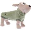 Ferribiella Spa Ferribiella Pile per Cani Polarotto Verde, 25cm