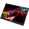 Verbatim Monitor PC 14 Full HD 1920x1080 Pixel HDMI - 49590 Monitor Portatile