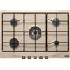 Franke Piano Cottura 5 Fuochi a Gas da Incasso 75 cm (1 Bruciatore Tripla Corona) colore Avena - 106.0696.852 COUNTRY FCH 750 OA