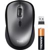 Trust Yuki Mouse Wireless Silenzioso con Batteria, per Mano Sinistra e Destra, 83% Plastica Riciclata, 800-1600 DPI, Microricevitore USB, Mouse Senza Fili Compatto per PC, Laptop, Computer, Mac