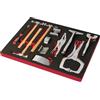 SOGI Assortimento di 12 utensili SOGI TER-12 - martelli e tassi da carrozziere - pinze grip autobloccanti - leverino