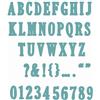 Framelits Alfabeto Linea Sottile Alpha 02