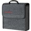WALSER borsa bagagliaio Toolbag taglia S, organizzatore bagagliaio in feltro agugliato, borsa per auto OK grigio