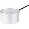 Baldassare Agnelli Pentole Agnelli Linea Alluminio 2 mm Casseruola Cilindrica Alta Radiante con Manico Inox, Argento, 20 cm