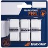 Babolat PRO Response X 3, Overgrip Unisex-Adulto, Bianco (Bianco), Taglia Unica
