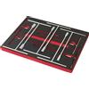 SOGI Assortimento di 10 utensili SOGI TER-10 - chiavi a T semplici esagonali - asta di manovra fissa - varie misure