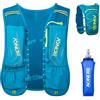 TRIWONDER Zaino Trail Running Uomo Gilet Running Bambino Zaino Idratazione Running Zainetto per Corsa Uomo Donna Bambino Bambina (Verde Menta - con una borrraccia da 500ml)