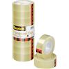 Scotch Nastro Adesivo Trasparente 550-8 Rotoli - 19mm x 33m - Nastro Trasparente Multiuso Ideale per Casa, Ufficio e Scuola