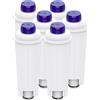Aiitomg 6 Filtri Dell'acqua Per Delonghi Con Addolcitore Al Carbone Attivo, Filtro Per De'longhi Ecam, Etam, Ec, Serie Bc
