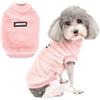 Zunea Maglione per Cani Piccola Taglia Inverno Caldo Cappotto Giubbotti in Pile Morbido Pullover Giacca Maglione Fuzzy Cucciolo Vestiti Freddo Gilet Abbigliamento per Chihuahua Yorkie Gatti Rosa XXL