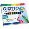 GIOTTO PENNARELLI TURBO MAXI 5 MM ASTUCCIO 12 PZ F454000