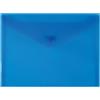 NIKOFFICE BUSTA CON BOTTONE NIKOFFICE A5 IN PP TRASPARENTE BLU 01NIK051