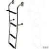 motomarine/vario SCALETTA PER BARCA 3 GRADINI IN ACCIAIO INOX 316 RIBALTABILE H 65CM
