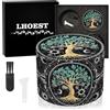 LHOEST Grinder - Macinaspezie da 63 mm, con raschietto e spazzola in plastica, 4 strati, per spezie