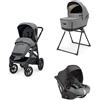Inglesina Sistema Quattro Inglesina Aptica XT Con Darwin Infant Recline Canyon Grey