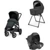 Inglesina Sistema Quattro Inglesina Aptica XT Con Darwin Infant Recline Magnet Grey