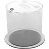 Probbax br-0025-clr Vassoio rifiuti Esterni PMMA Multicolore 30 x 30 x 25 cm