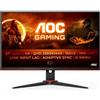 AOC G2 Q27G2E/BK Monitor PC 68,6 cm (27") 2560 x 1440 Pixel Quad HD Nero, Rosso