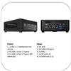 MSI Cubi 12M-217BIT Intel® Core™ i7 i7-1255U Mini PC Nero
