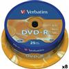 Verbatim DVD-R Verbatim 4,7 GB 16x [8 Unità]