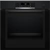 Bosch HRG312BB3 - Forno elettrico, 71 litri, vapore, nero, Classe energetica A+