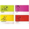 Excelsa set 4 tovagliette Peanuts multicolore assortite cod.67486