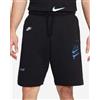 NIKE M NSW SPE+ FT SHORT MFTA NERO/MULTICOLOR