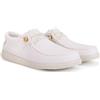 WALK IN PITAS | WP150 WALLABI Washed | Mocassini Uomo per L'Estate | Scarpe da Barca Estive | Sportive | Sneakers | Scarpe da Pitas | Bianco 45