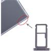 AccessoriHUAWE Pezzi di Ricambio Slot for Scheda SIM + Micro SD Card Vassoio for Huawei MediaPad M5 10 (4G Versione) (Nero) (Colore : Black)