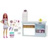 Mattel Barbie Pasticceria - Playset con Bambola e Postazione da Pasticceria - Bambola d