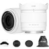 VILTROX 40mm F2.5 Autofocus Lenses Full Frame per Sony E Mount STM Camera Obiettivi Standard per Fotocamere Grande Apertura Compatibili per Sony a7 a7C a7III a7RIII a7RIV a7RV a9 a6100 a6400 (Bianco)