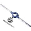 CoCud Set Manico Maschio Filiere, Filiere Unc 1/4-20 Adatte OD 11mm 20mm / Filiere M3-M4, Kit Attrezzi Filettatura Acciaio Alta Velocità-(Applicazioni: Riparazione Filettature)