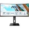 AOC P2 CU34P2A LED display 86,4 cm (34") 3440 x 1440 Pixel Quad HD Nero