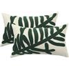 Tosleo Set di 2 federe ricamate, 30 x 50 cm, eleganti federe per cuscini, perfette per decorare il vostro divano, camera da letto, soggiorno, auto, fattoria giardino