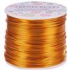 BENECREAT 150m Filo di Alluminio Anodizzato che fa Bordare Fili di Alluminio per Mestiere Design Gioiello(1mm - Oro)
