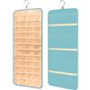 QIUPFGUT Jewelry Organizer per Armadio, Jewelry Storage Display Stand, Porta Orecchini da Appendere, Appendi Gioielli Donna Muro Porta Collane da Appendere, Appeso Contiene Portagioielli Organizer(blu)