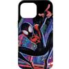 Marvel Custodia per iPhone 16 Pro Max Marvel Spider-Man nella città di Spider-Verse Miles Morales