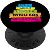 life is about using whole box of crayons la vita è usare l'intera scatola di pastelli PopSockets PopGrip Intercambiabile