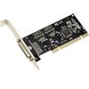 KALEA-INFORMATIQUE Scheda controller PCI-Parallelo IEEE1284, presa DB25 per stampante o scanner