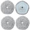 S YTALAND Set di 4 panni di ricambio per aspirapolvere robot Dreame W10/W10 Pro, panno in microfibra lavabile