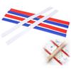Agatige Strisce di Spessore in Silicone per Impasto, 6pz Set di Guide per Mattarello, Accessori per Pasticceria, Distanziatori per Pasticceria, Pizza, Pasticceria, Glassa di Fondente(2, 4, 6 mm)